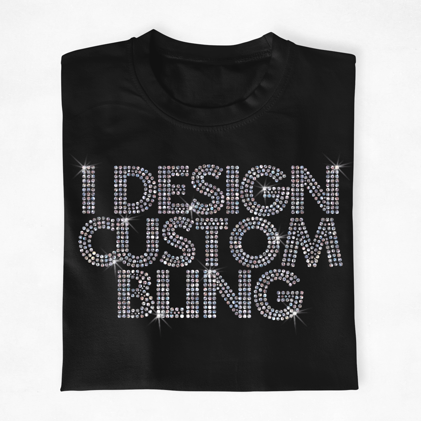 Custom Rhinestone Bling T-Shirt Bundle