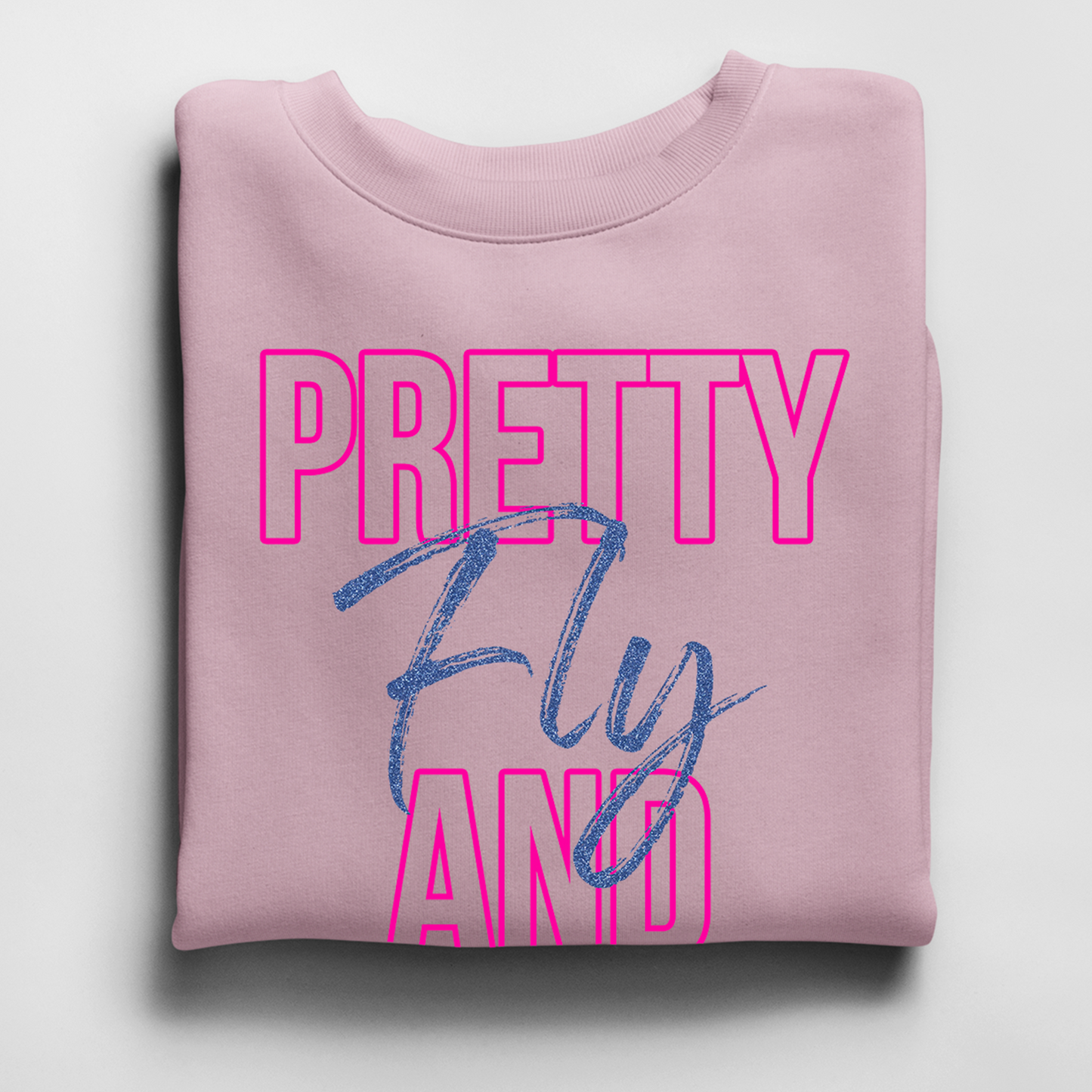 Pretty Fly and Focused Crewneck